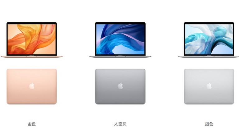 MacBook Air 太空灰 MacBook Air 銀色 